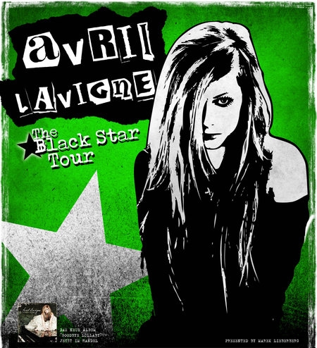 I went to Avril Lavigne's'Black Star Tour' last night and it was amazing