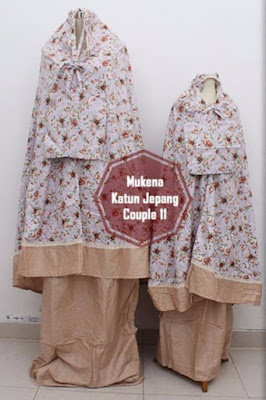 Mukena katun jepang jumbo