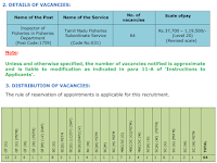 TNPSC RECRUITMENT NOTIFICATION 2023 | தமிழ்நாடு அரசு பணியாளர் தேர்வாணையம் அறிவித்துள்ள Inspector of Fisheries in Fisheries Department (Post Code:1759) பணிக்கான வேலை வாய்ப்பு அறிவிப்பு. விண்ணப்பிக்க கடைசி நாள் : 12.11.2022.