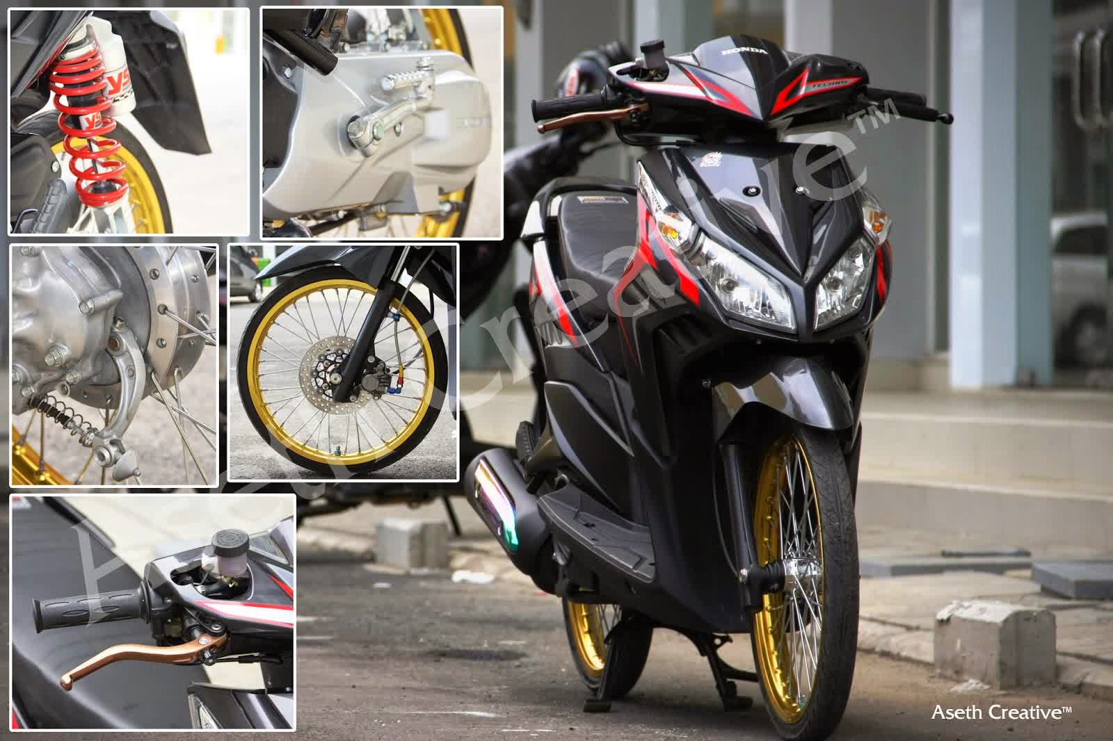 Download Koleksi 82 Foto Modif Motor Vario Cbs Terunik Griya