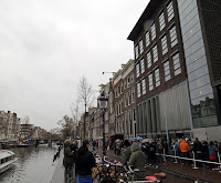 Entrada a la Casa Museo de Ana Frank