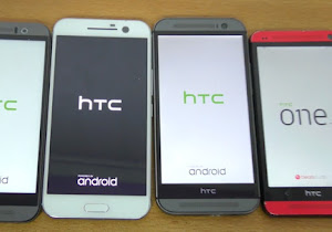 HTC 10 vs HTC One M9, M8, M7 bootup speed test shocker