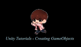 Unity Game Engine: كائنات اللعبة الاساسية والثانوية على Unity
