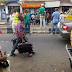 Photos: Lagos commuters stranded in bus-stops, resort to trekking as commercial buses are not operating due to fuel scarcity 