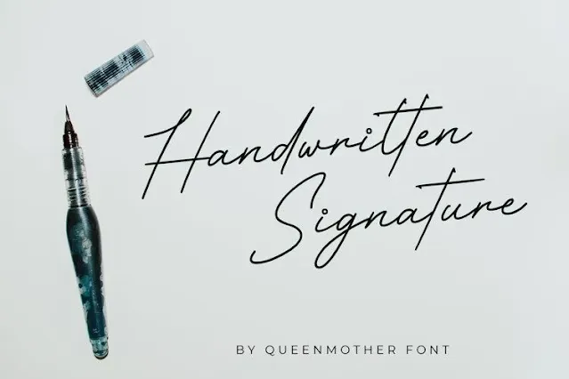 Queenmother Handwritten Font