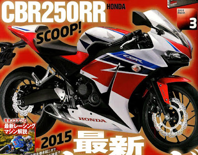 Render Honda New CBR250RR Twin Silinder