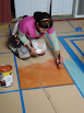 A Painted Carpet!
