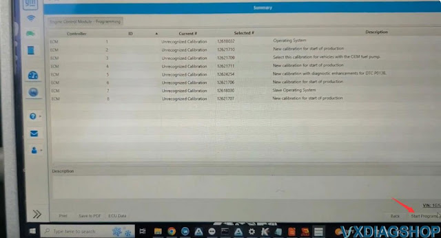 Program GM E37 ECM with VXDIAG VCX NANO GM & SPS2 12