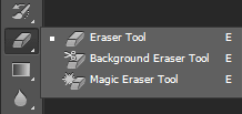 Eraser Tool.