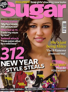 Celebrity Miley Cyrus Magazine Cover Pictures