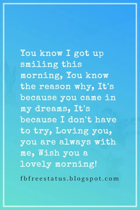 Cute Good Morning Messages