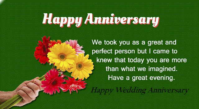 Wedding Anniversary Message