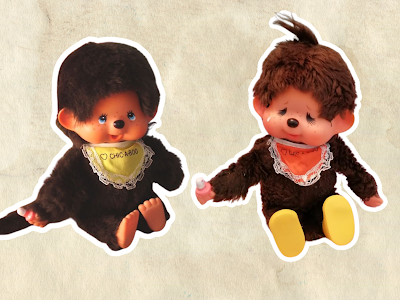 Details of the unique expressions of Chic-a-boo plush toys chicaboo