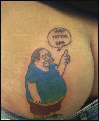 worst tattoo ever. WORLDS WORST TATTOOS!