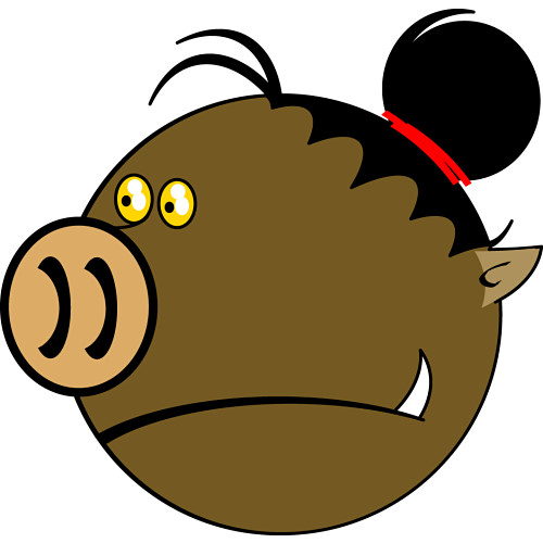 clip art piglet. Pig Clipart 071910