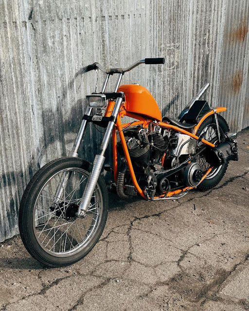 Harley Davidson Shovelhead By Nic Krake