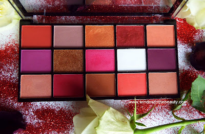 Window To The Beauty Revolution Reloaded Red Alert Palette Review Swatches
