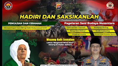 Peringati Isra Mi'raj, Polda Banten Akan Gelar Pengajian dan Ceramah Serta Pagelaran Seni Budaya Nusantara