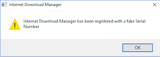 Mengatasi IDM Fake Serial Number