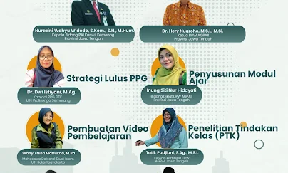 Bekali Peserta PPG, AGPAII Jateng Adakan Worskhop Online Nasional Siap Sukses PPG