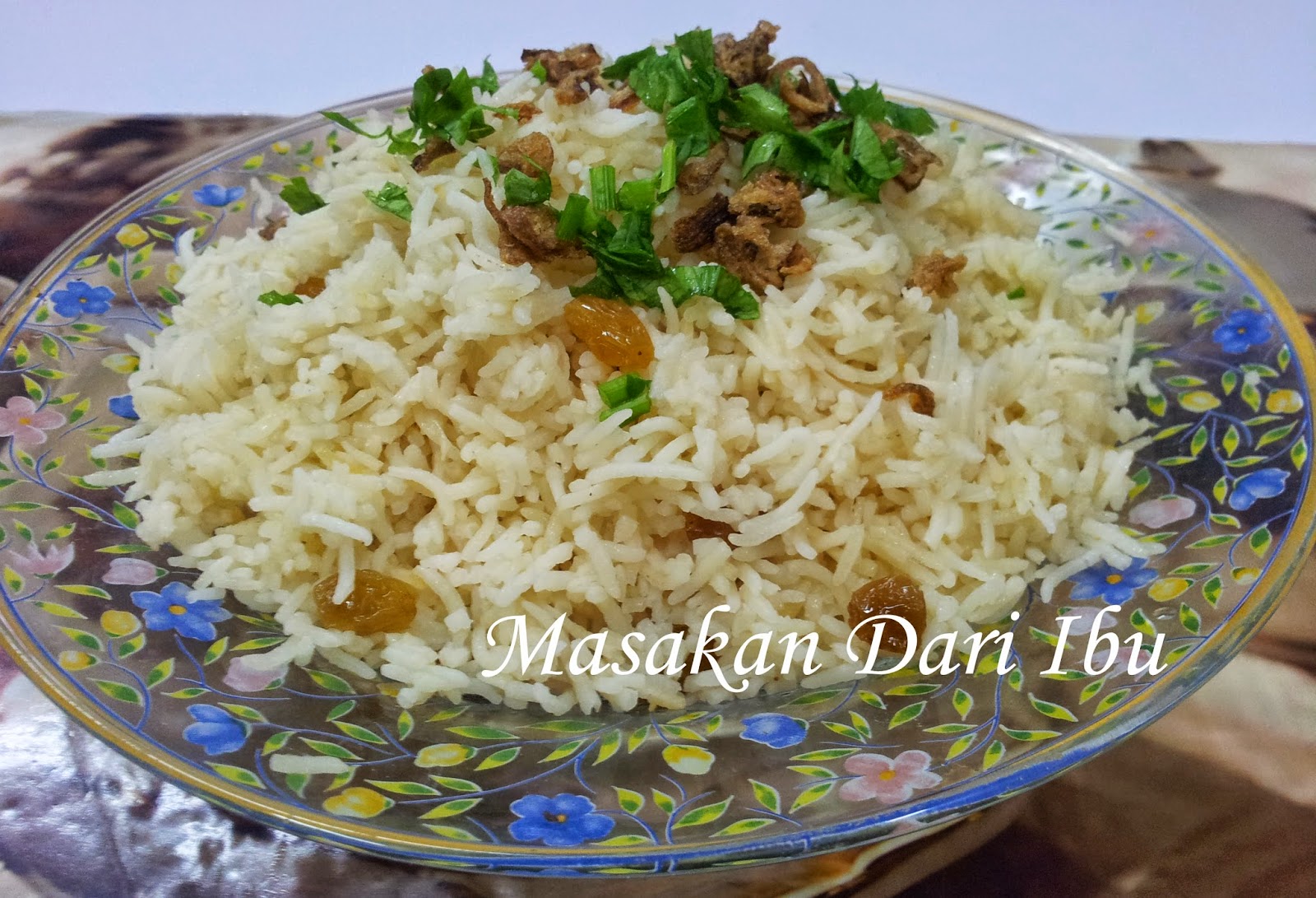 Masakan Dari Ibu: Nasi Mentega Kismis