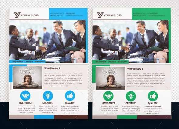 A4 Business Flyer Template