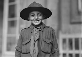 The charter member of the Red Cross Boy Scout Troop, Paris. The Charter Member of the American Red Cross, Paris. Troop of Boy Scouts | Lewis Hine (1874–1940) | United States Library of Congress' Prints and Photographs division