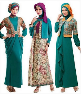 40 Gambar Desain Baju Muslim Remaja Tren 2017