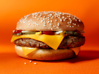 McDonalds Delicious Looking Big Hamburger HD Wallpaper