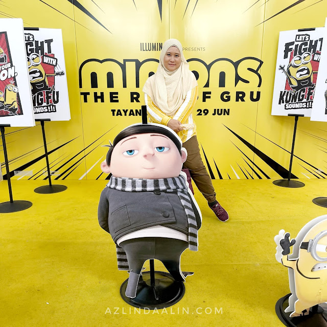 Tonton Minion The Rise of Gru di 4DX Golden Screen Cinema (GSC)