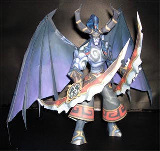 Illidan Stormrage Papercraft