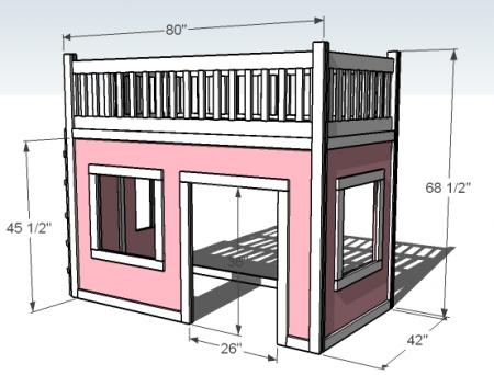 wood playhouse plans