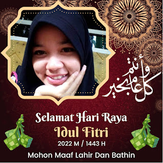 By Martina Rania: Twibbon Hari Raya Idul Fitri 1443 H atau 2022, Design Ciamik Keren