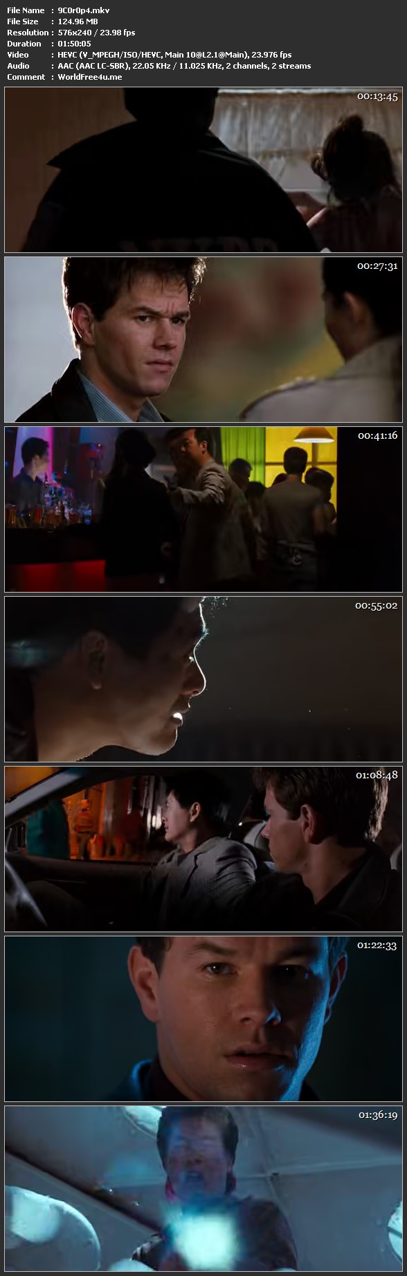 Screen Shot Of The Corruptor 1999 In Hindi Dual Audio BRRip 100MB Mobile HEVC