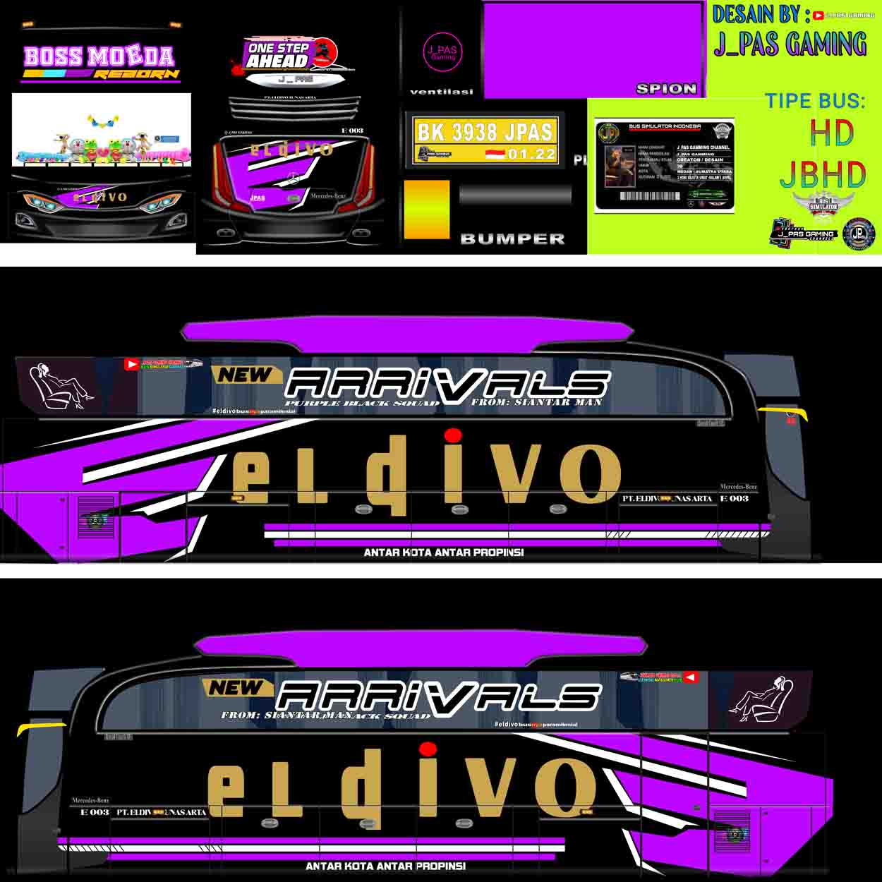 skin bussid eldivo