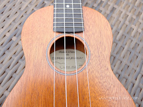 DJ Morgan Soprano ukulele sound hole