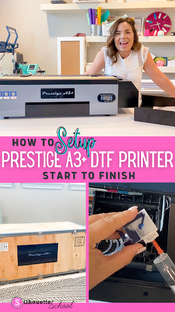 silhouette 101, silhouette america blog, Prestige a3+ dtf printer, AA prestige a3+ dtf printer, Desktop dtf printer,