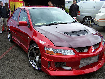 mitsubishi evo car