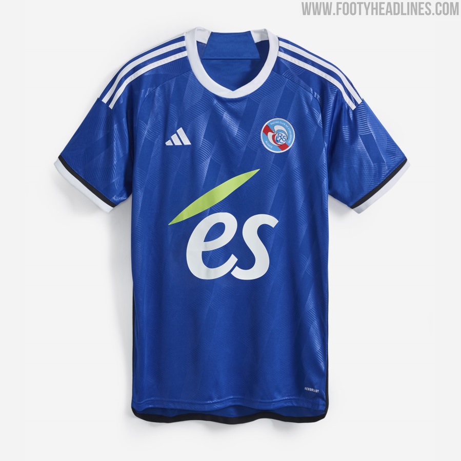 RC Strasbourg 23-24 Home Kit Released - Footy Headlines