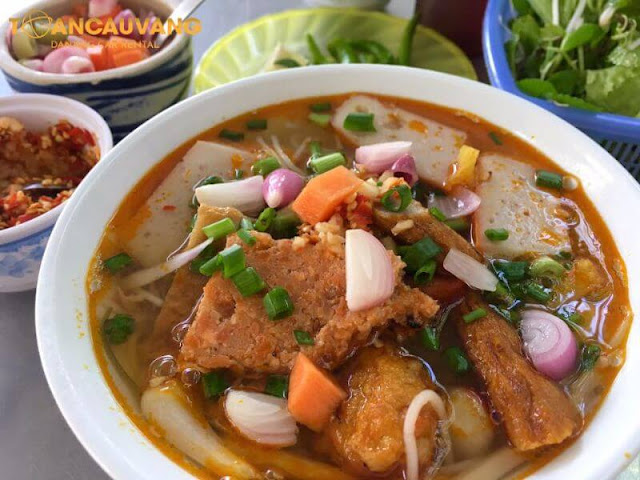 bún chả cá Đà Nẵng