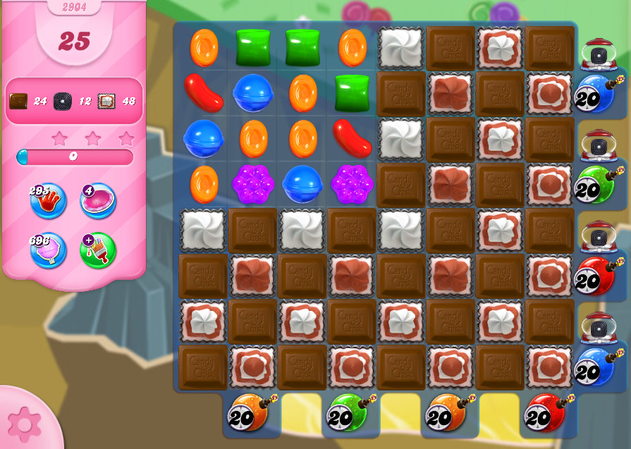 Candy Crush Saga level 2904