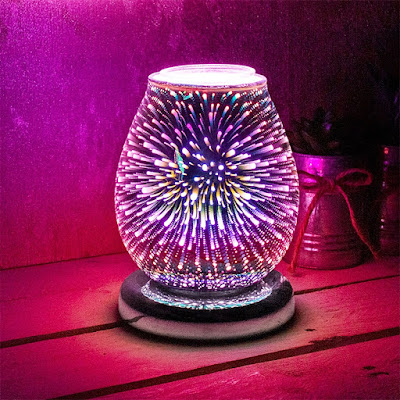 Colour-Changing 3D Aroma Lamp - Firework