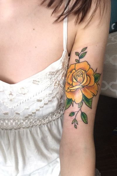 Tatuagem de rosa - 50 fotos e modelos para inspirar vocês