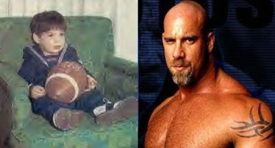 fotografia de Bill Goldberg cuando era un pequeño insolente, digo un niño ;)