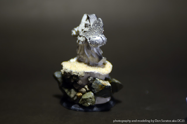 WIP - Trollkin Runebearer custom base photo