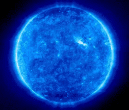 Matahari dilihat dari panjang gelombang UV