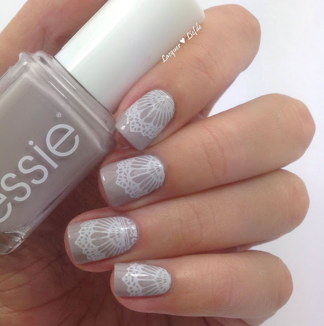 Take it outside essie mit bridal plate moyou