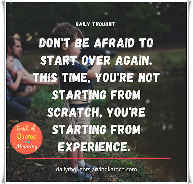 afraid, experience,