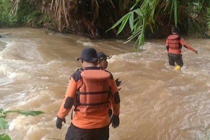 Pencarian santri yang hilang di sungai kalilebeng batang di perluas 