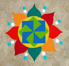 Rangoli Simple Designs For Kids